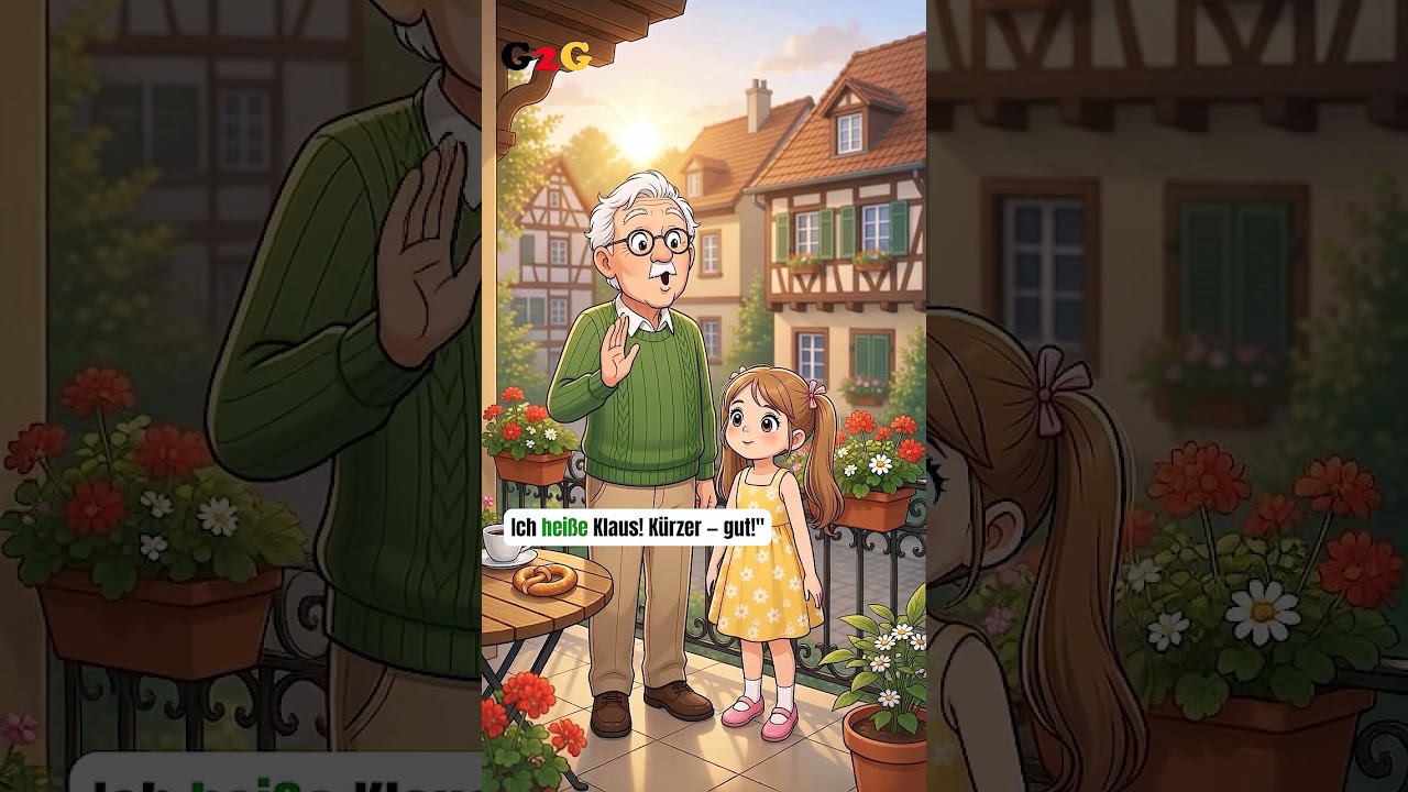 Opa lernt Deutsch - Guten Morgen! #G2G #Guideline2Germany #GermanLanguage #learngerman #Deutsch