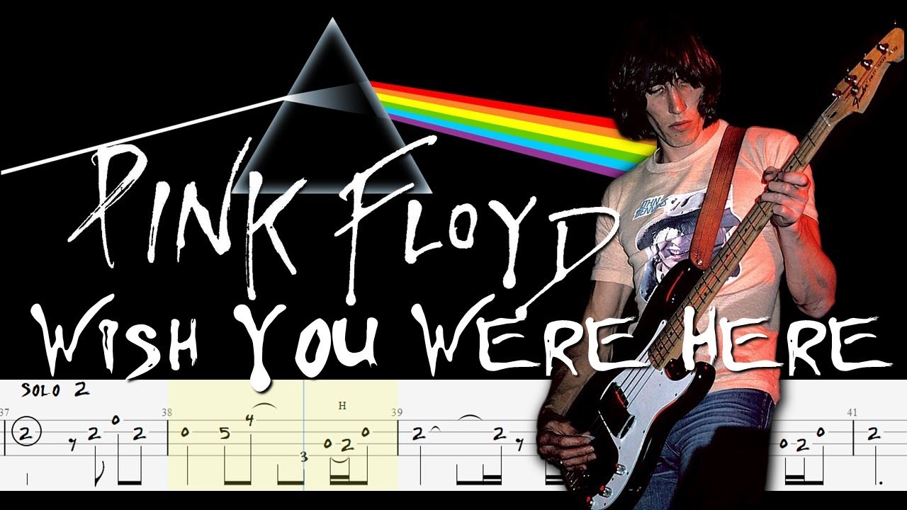 Pink Floyd  - Wish You Were Here (🔴Bass Tabs | Notation ) By @ChamisBass   #pinkfloydbass