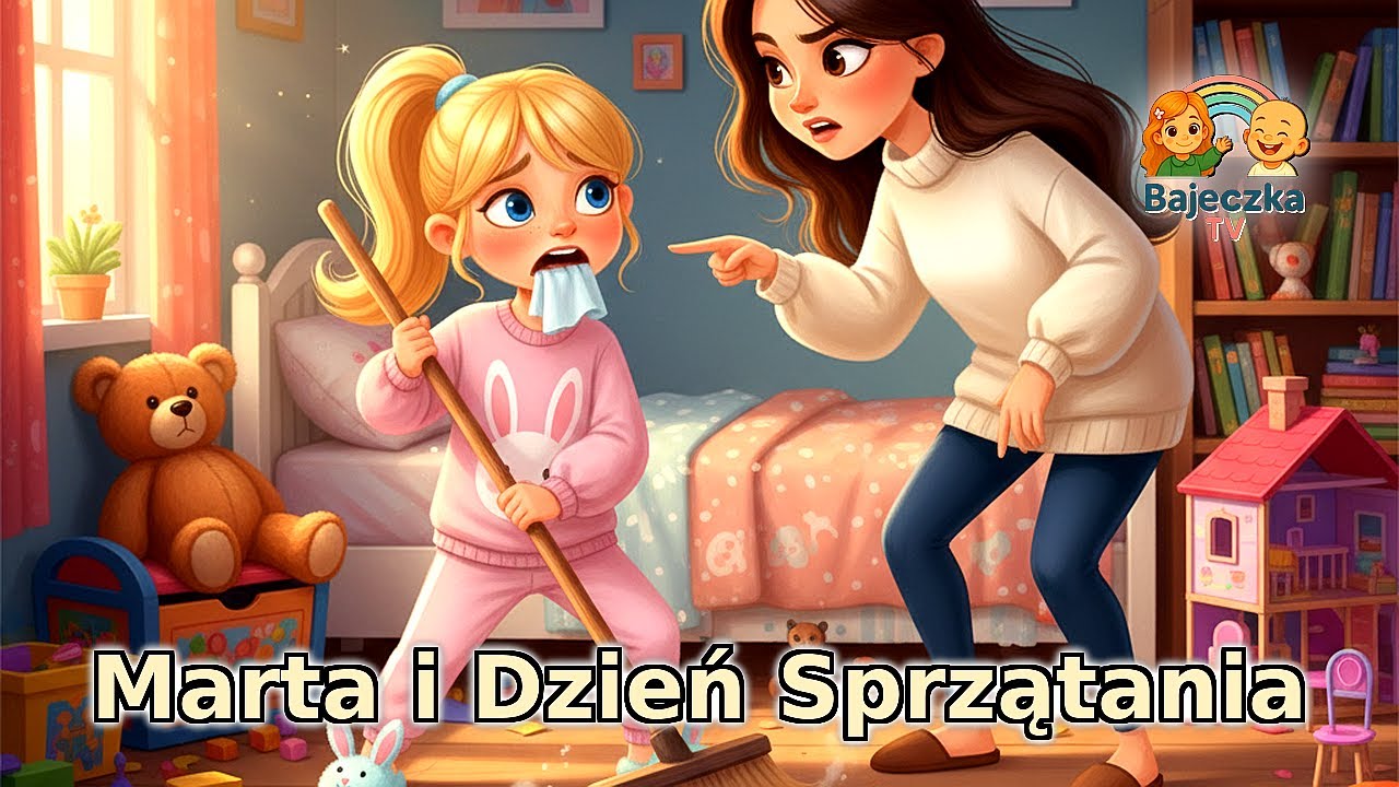 Marta i Dzień Sprzątania 📘🧹 | Bajeczka TV