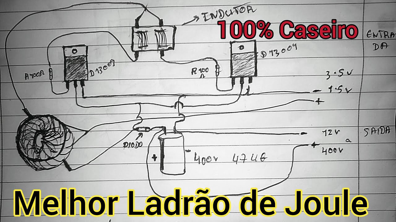 LADRÃO de Joule mais potente e mais econômico