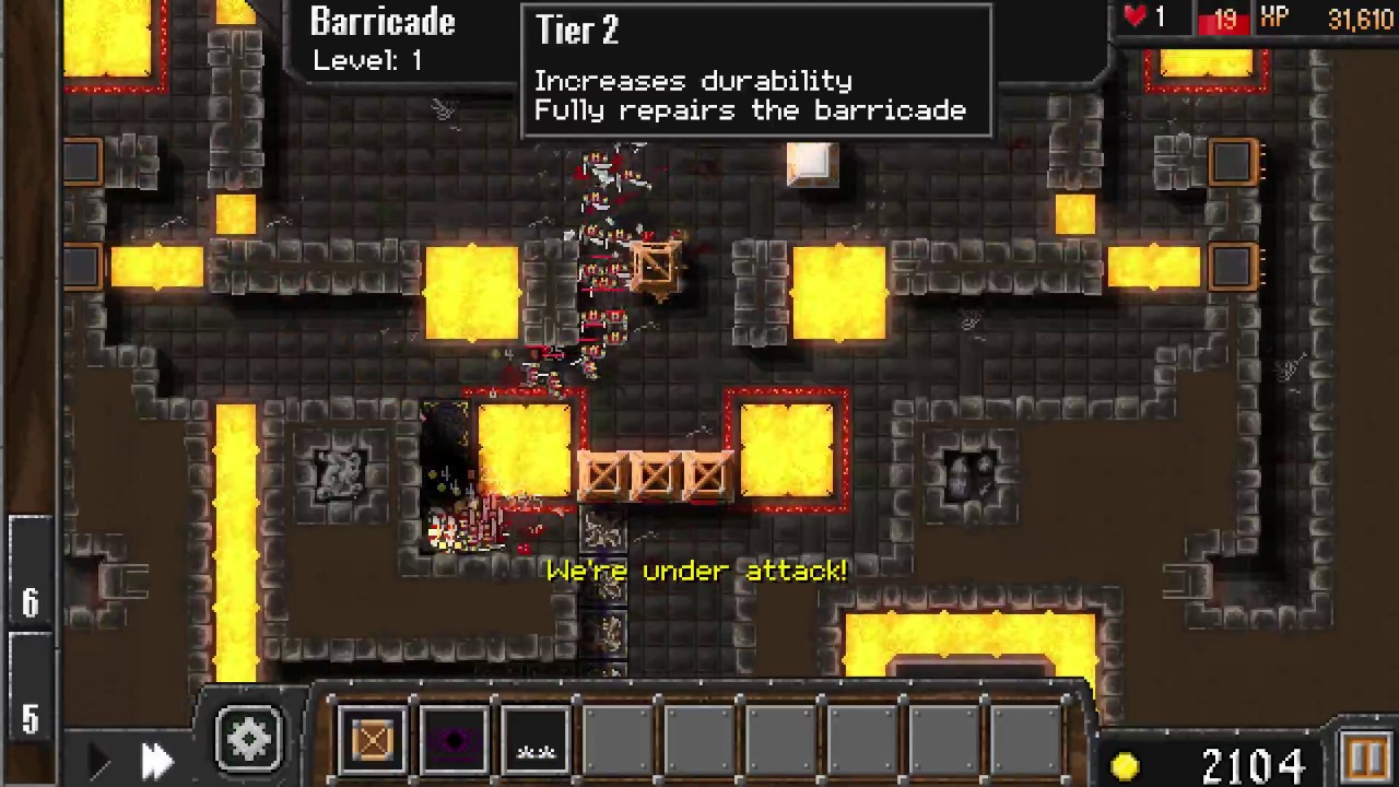 Dungeon Warfare - strat for 10 runes (exemple on last level)