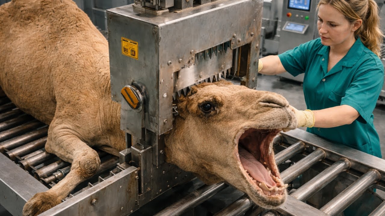 From Camel Skin to Luxury Goods | Inside a High-Tech Processing Factory (Full Process)