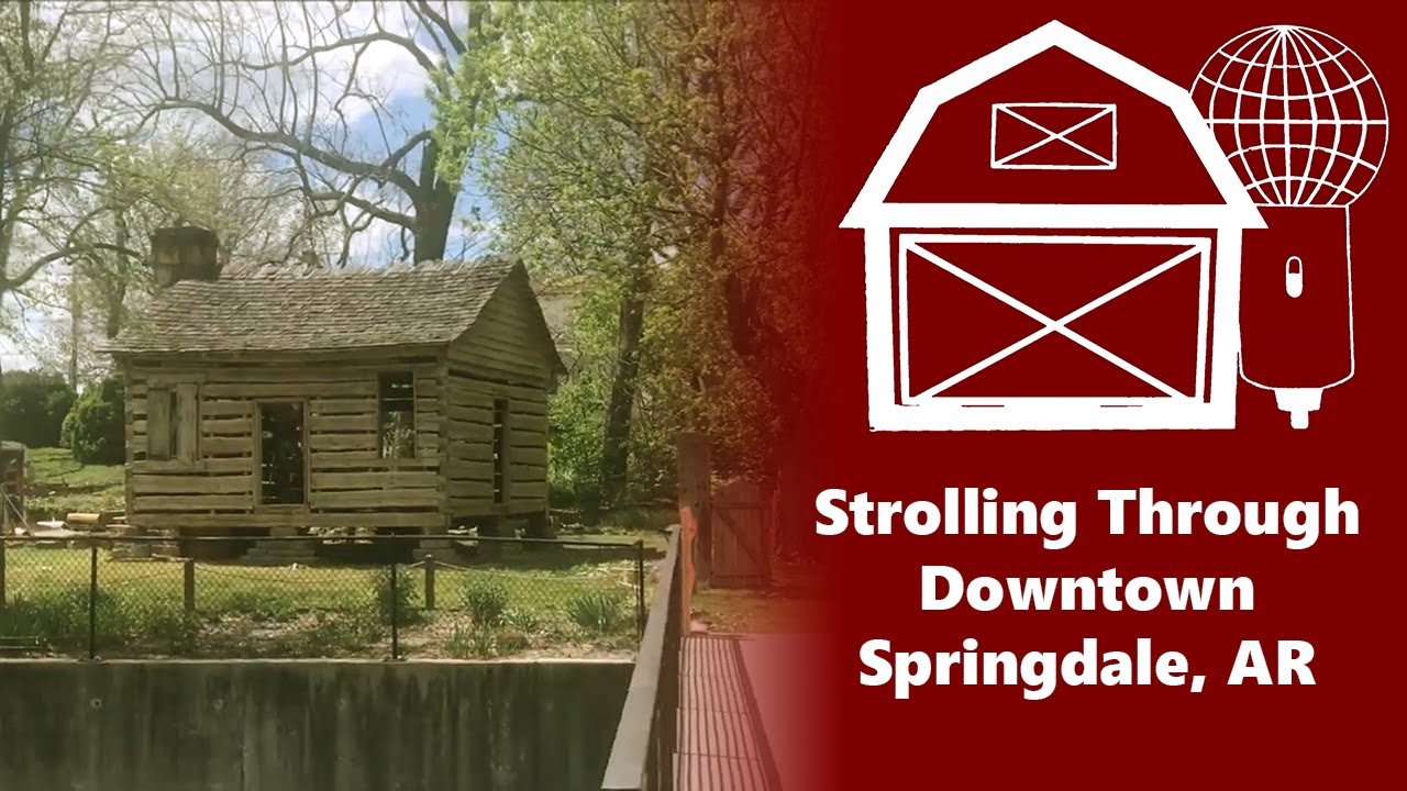 Strolling Through Downtown Springdale, AR - DixieCast