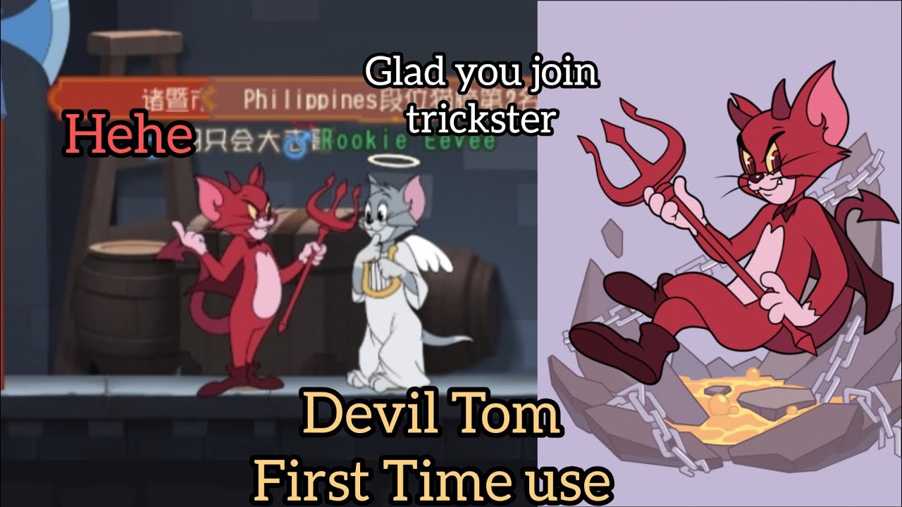 Tom and Jerry Chase CN - Devil Tom Gameplay First Time Use