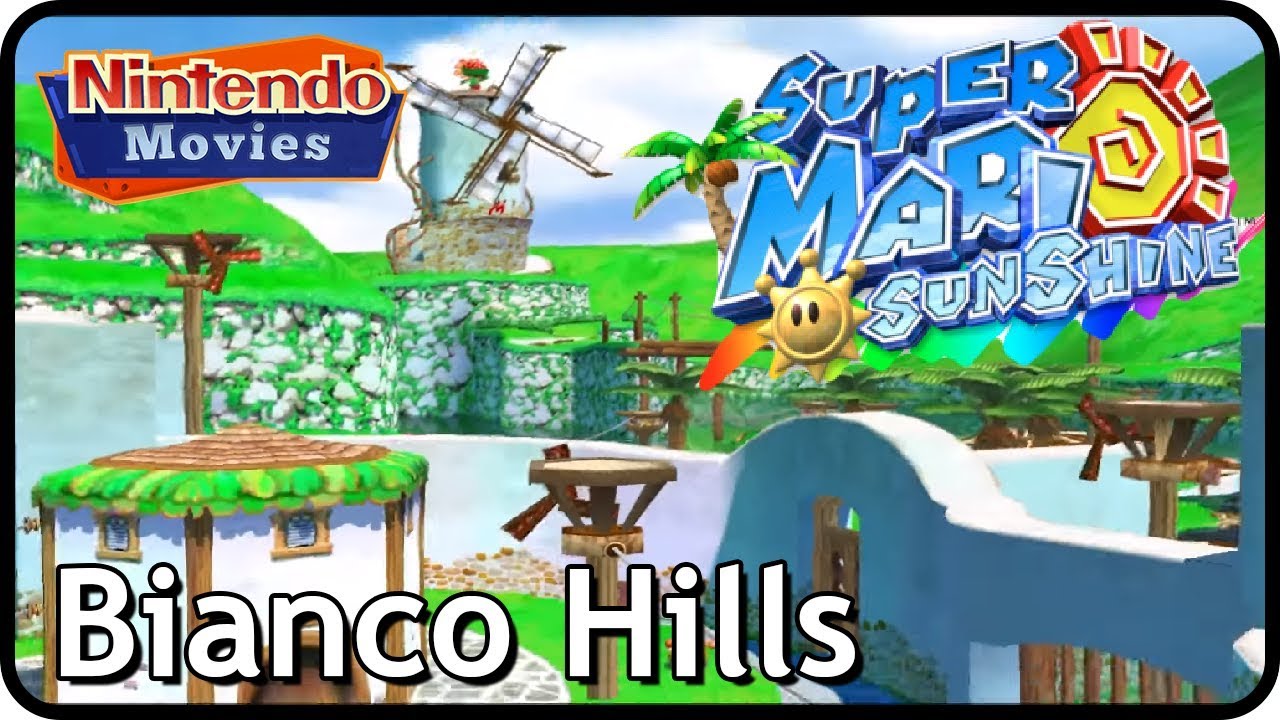 Super Mario Sunshine - Bianco Hills (100% Walkthrough)