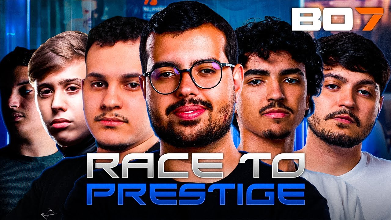 BO7 SEM PARAR - RACE TO PRESTIGE & ROAD TO GRIND -  DIA 1 - !race !maratona !begamers