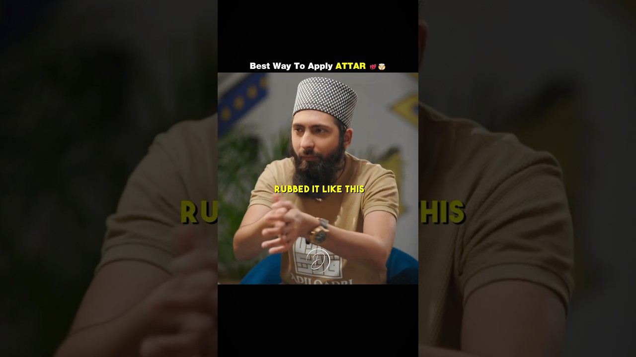 Best Desi Way to Apply Attar 💯🔥