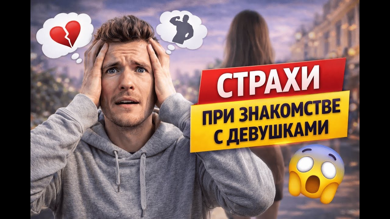 5 страхов при знакомстве с девушкой - как побороть?