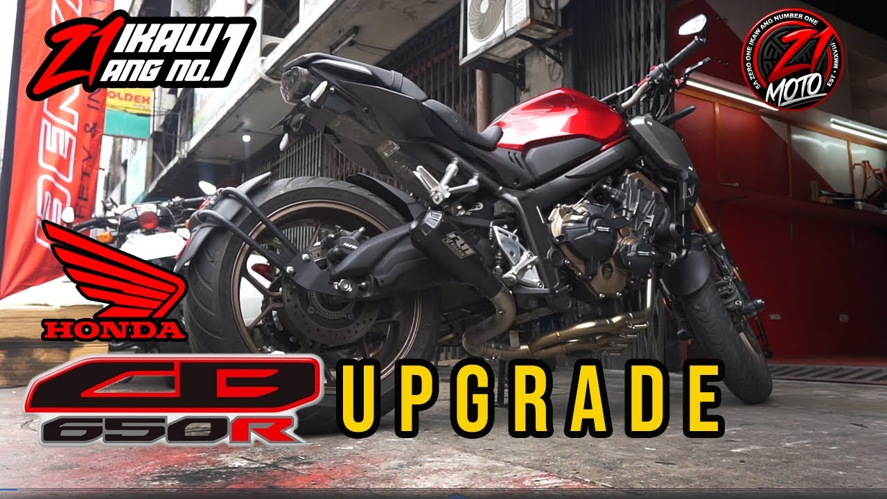HONDA CB650R UPGRADE