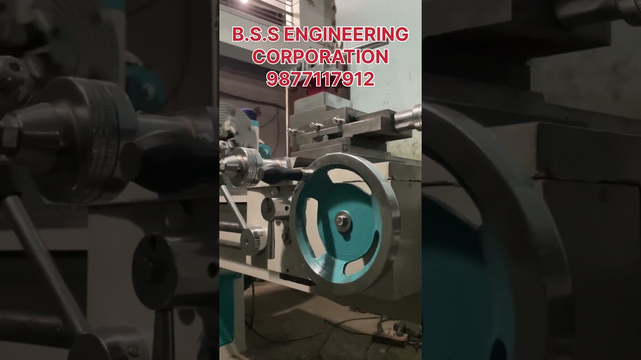 9877117912 Gear Head Lathe Machine 8.5 feet Ludhiana Made.#lathe #machine #smart#india #machinary