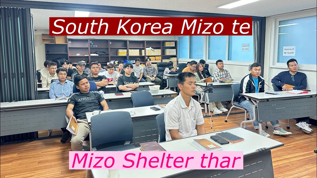 South Korea a Mizo Shelter thar #mizoram #southkorea