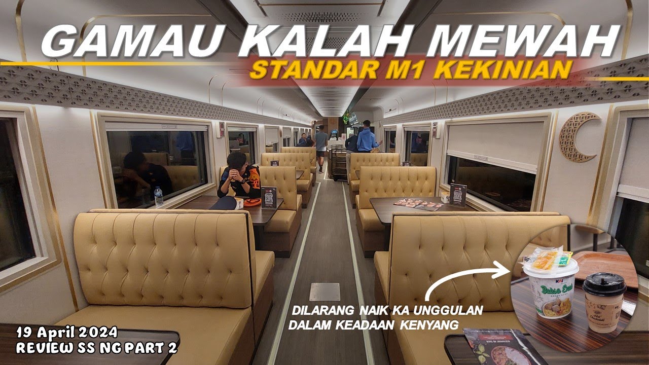 STANDARISASI M1 MEWAH KEKINIAN ❗❗❗ | 2024 04 19 | Review Ekse SS NG KA Argo Lawu (Part 2/3)