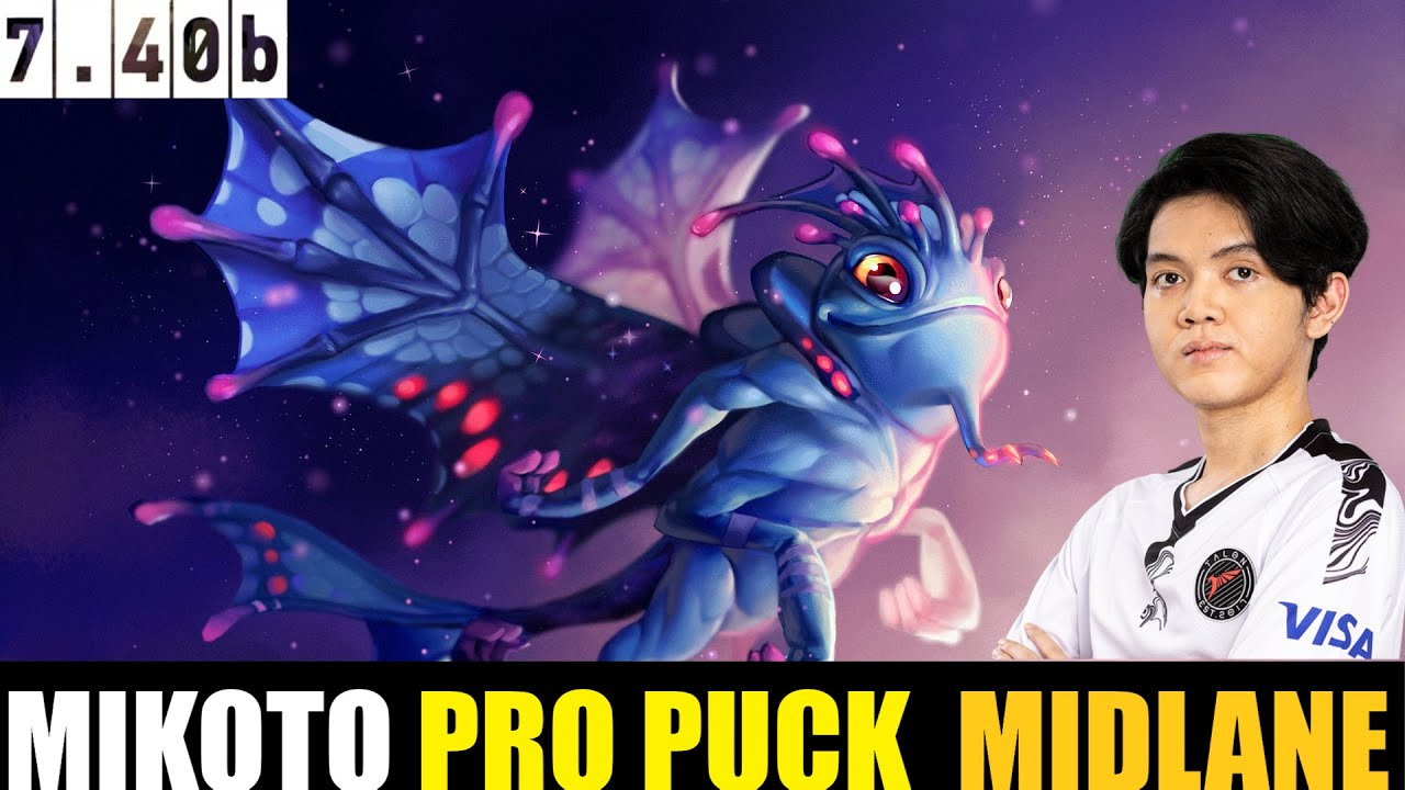 Mikoto [PUCK ] MID 7.40B - DOTA 2 HIGHEST MMR MATCH#dota2    #dota2gameplay