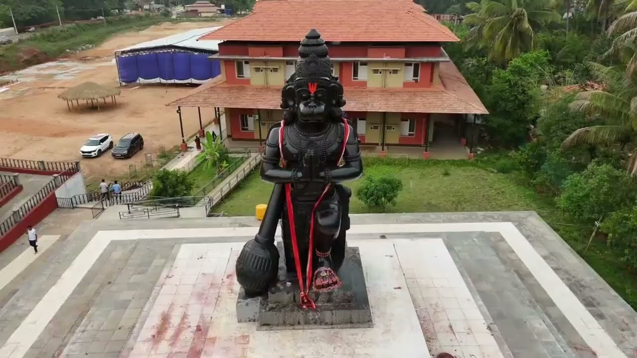 Hariharapura Temple - Drone Shot
