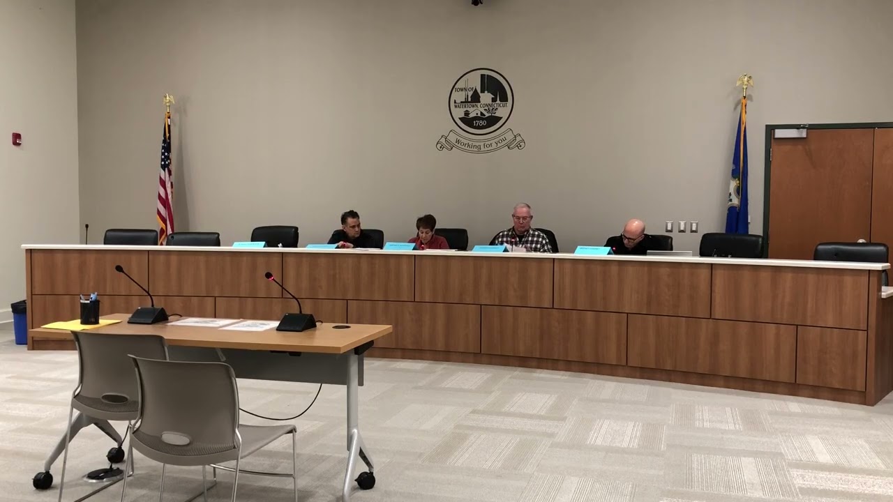 1/27/2026 Watertown CT Water and Sewer Bipartisan Committee meeting