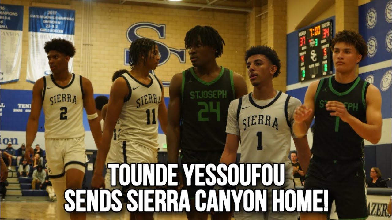 5 Star Tounde Yessoufou Ends Bryce James Junior Season With Last Second Shot!
