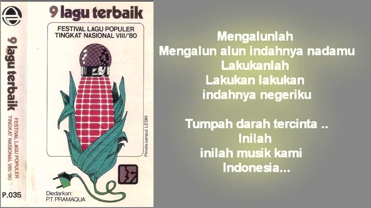 Geronimo V  - Indahnya Musik Kami / FLPI 1980 (Lirik)