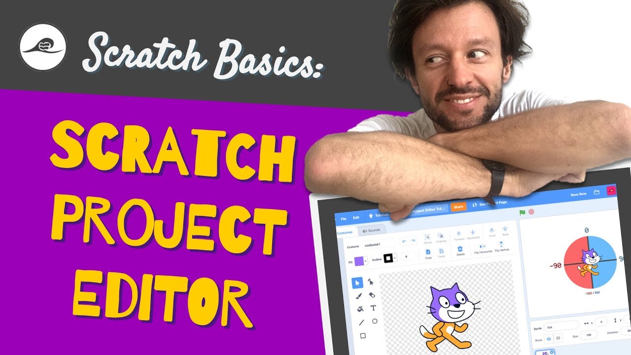 Онлайн-редактор проектов Scratch | Начало работы с основами Scratch 3