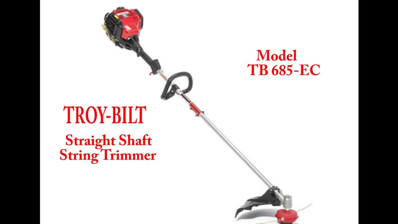 Troy-Bilt TB685 EC 4-Cycle Straight Shaft String Trimmer Review