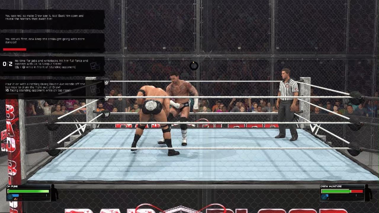 WWE 2K26 Showcase CM Punk Vs Drew Macintire