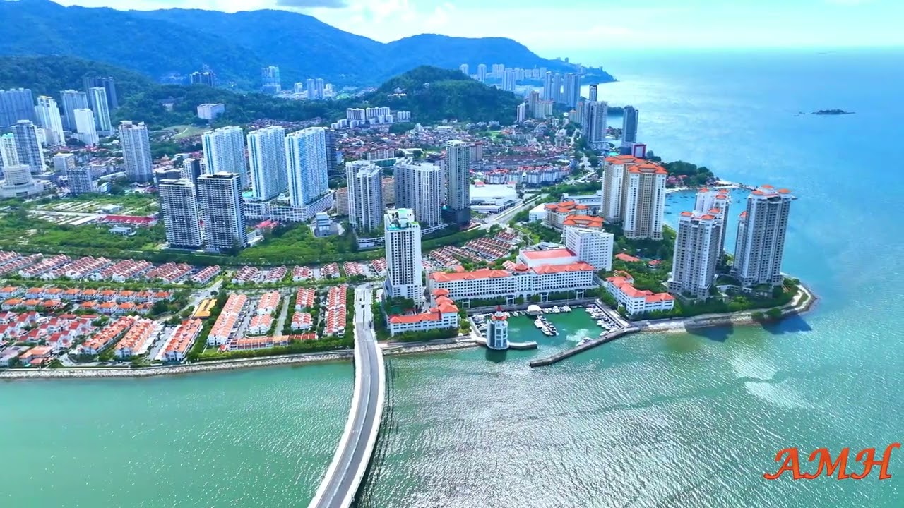 Straits Quay in Penang - 4K