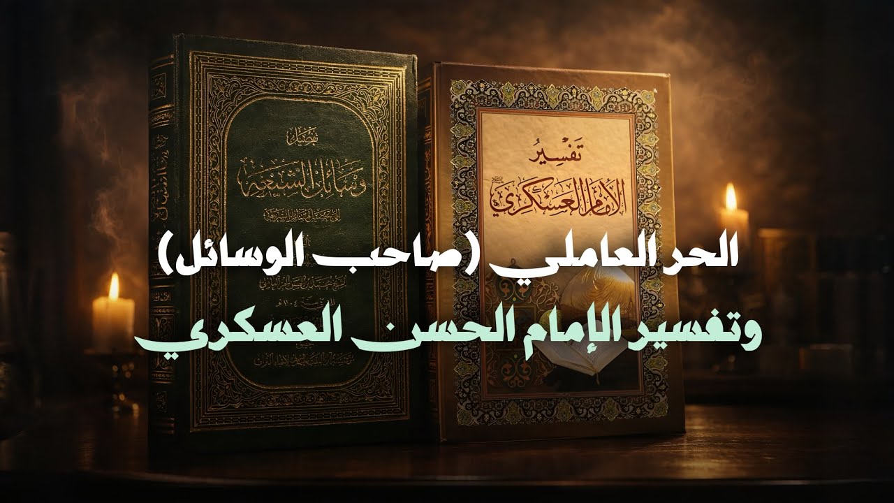 شيخنا الحر العاملي صاحب الوسائل يقبل تفسير الإمام العسكري فهل انت معه ام مع علماء المذهب الطوسي ؟ 
