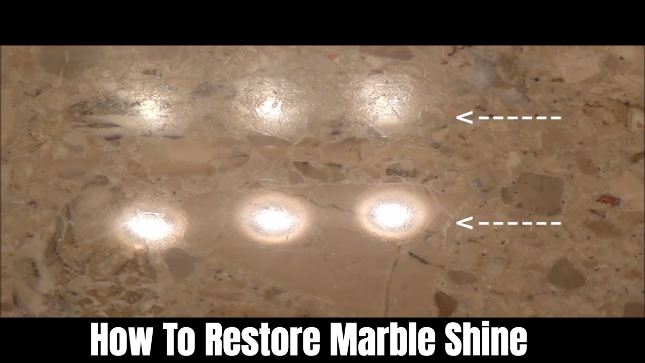 How To Bring The Shine Back To Marble Using the Quartz Renew™ Polishing System