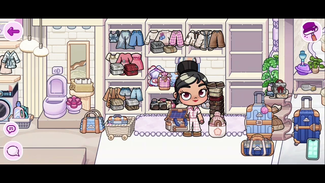 A Milena saiu escondida de casa 😱 #avatarworld @haleyray inspiração da decoração 