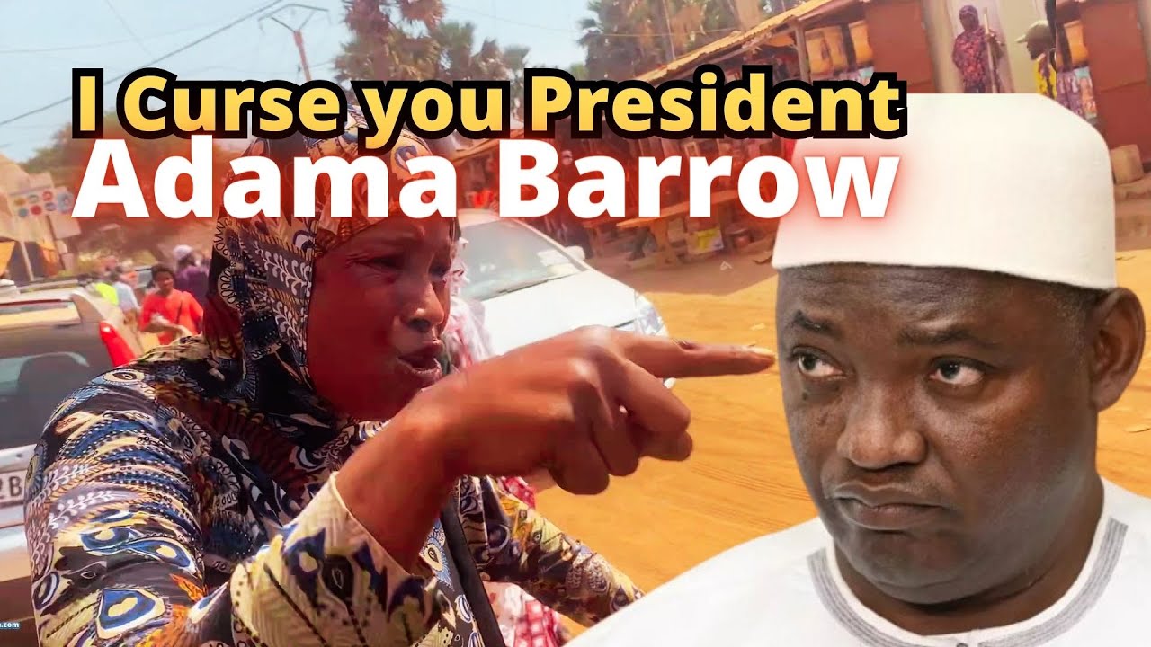Attack to Adama Barrow on the Demolition in Brusubi The Gambia