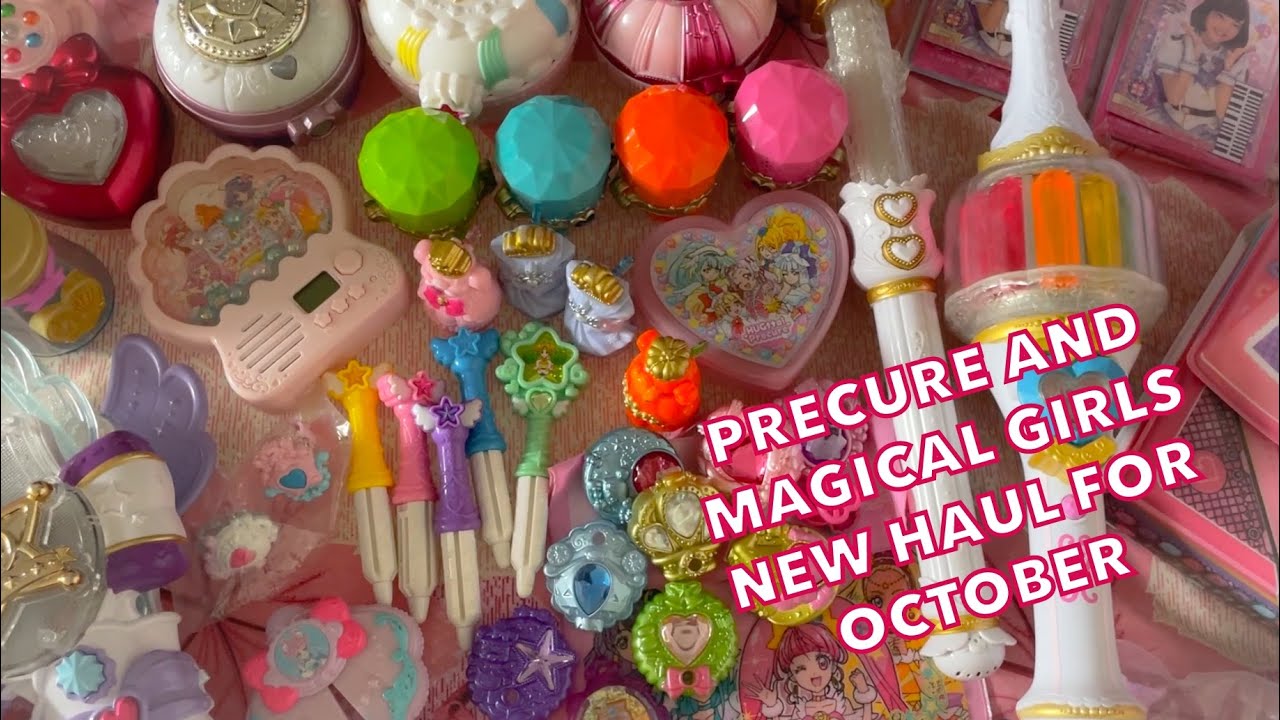 Unboxing my Precure/Magical Girl Toy Collection October 2023 Haul