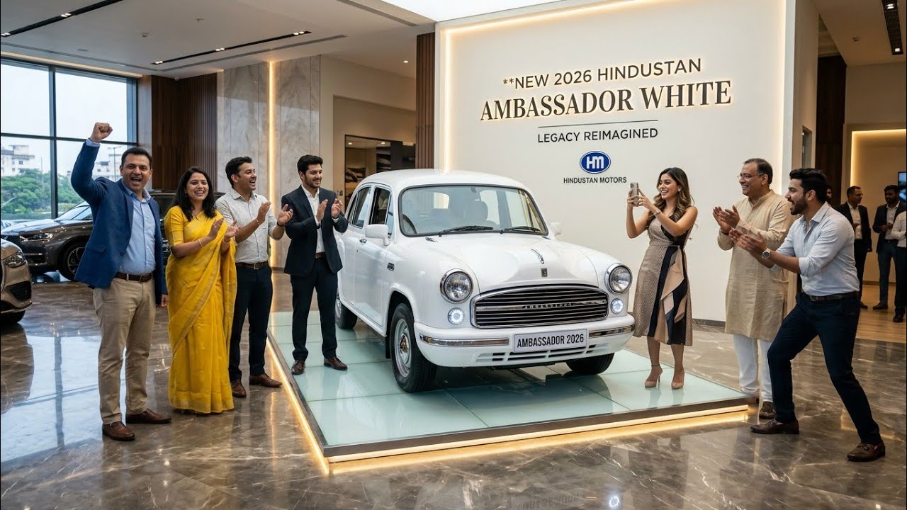 Hindustan Ambassador 2026 Launch Update | The King of Indian Roads Returns