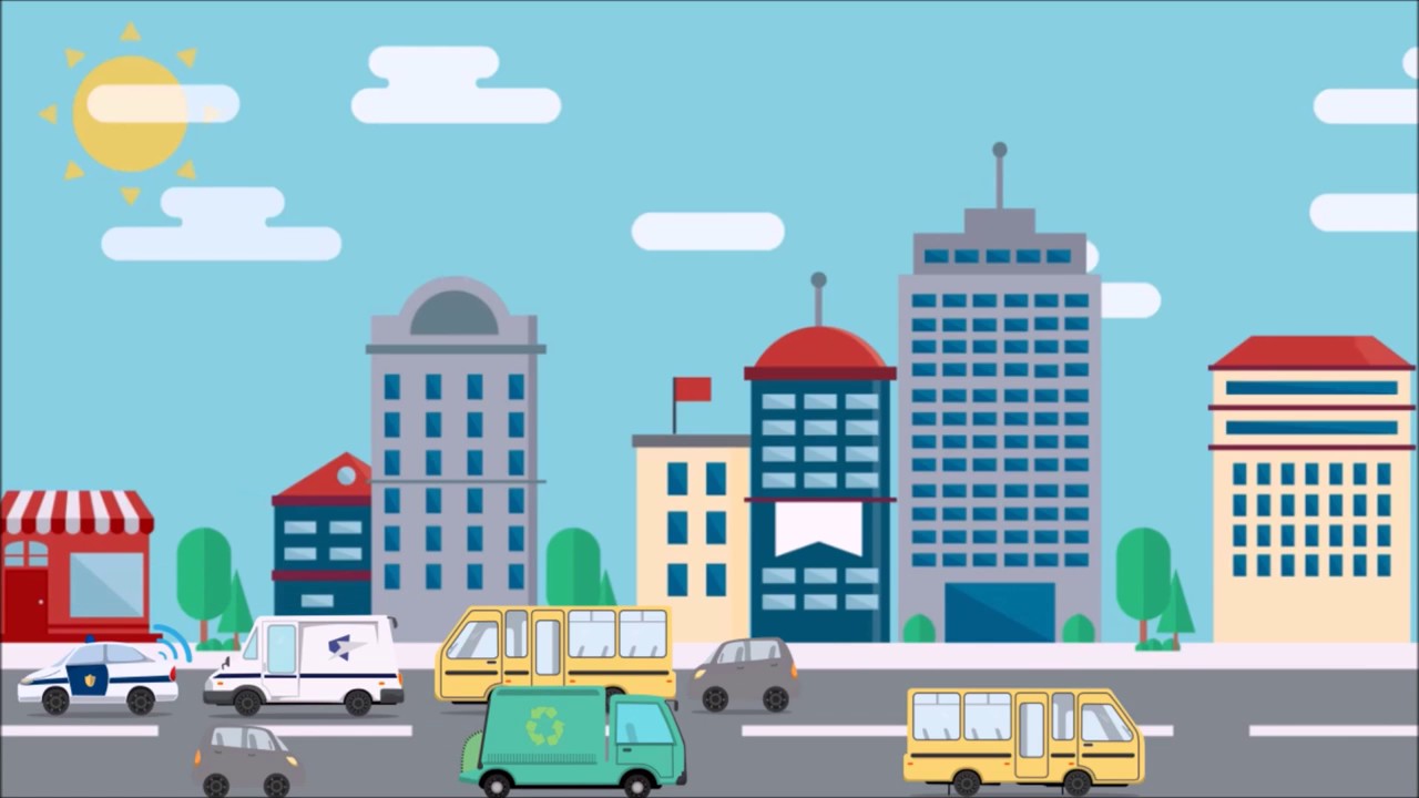 Real Time Emergency System Using VANET, animation video