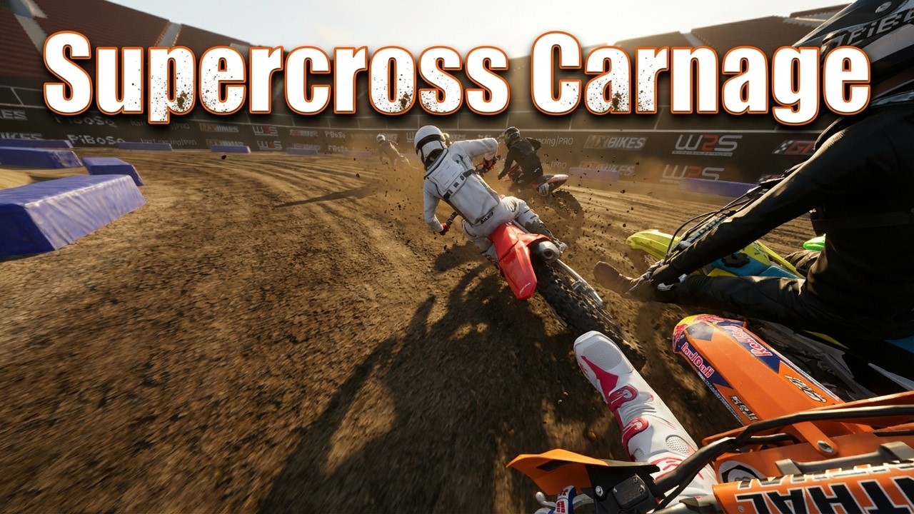 Public Supercross Races Are WILD in MX Bikes