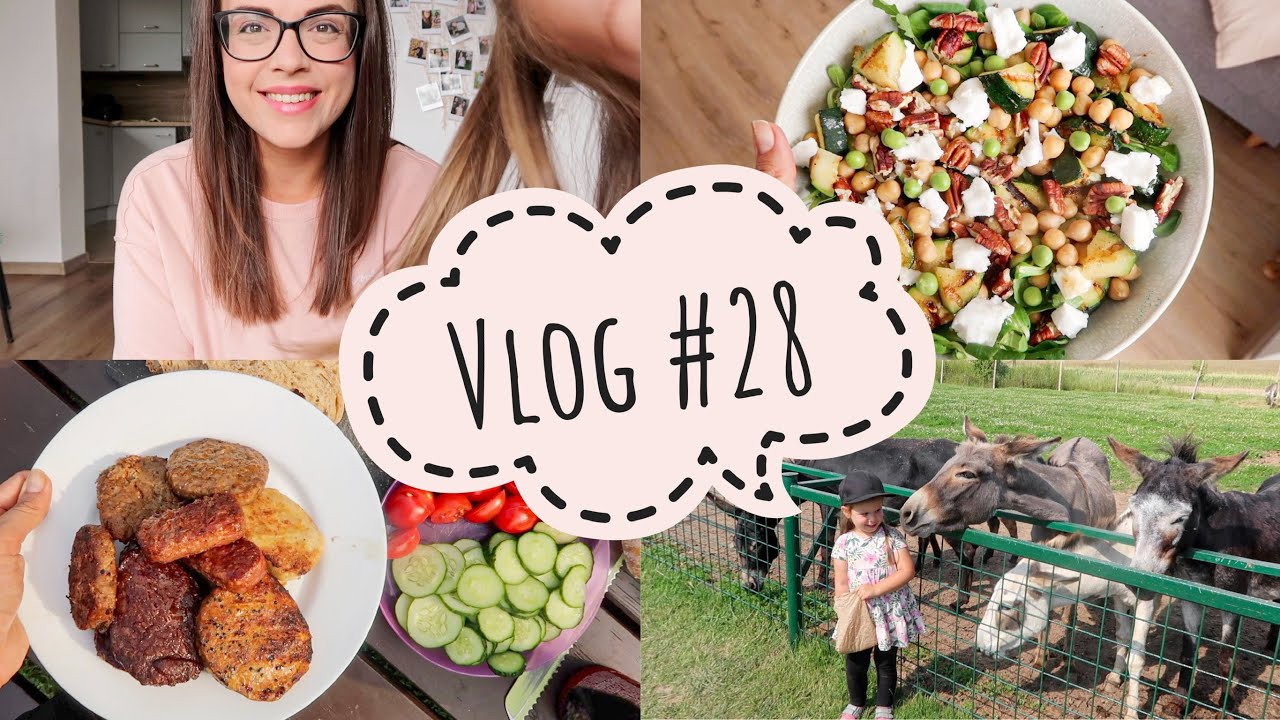 Quinoa palačinky, grilovačka, zvířátka | VLOG #28/2021 | MaruškaVEG