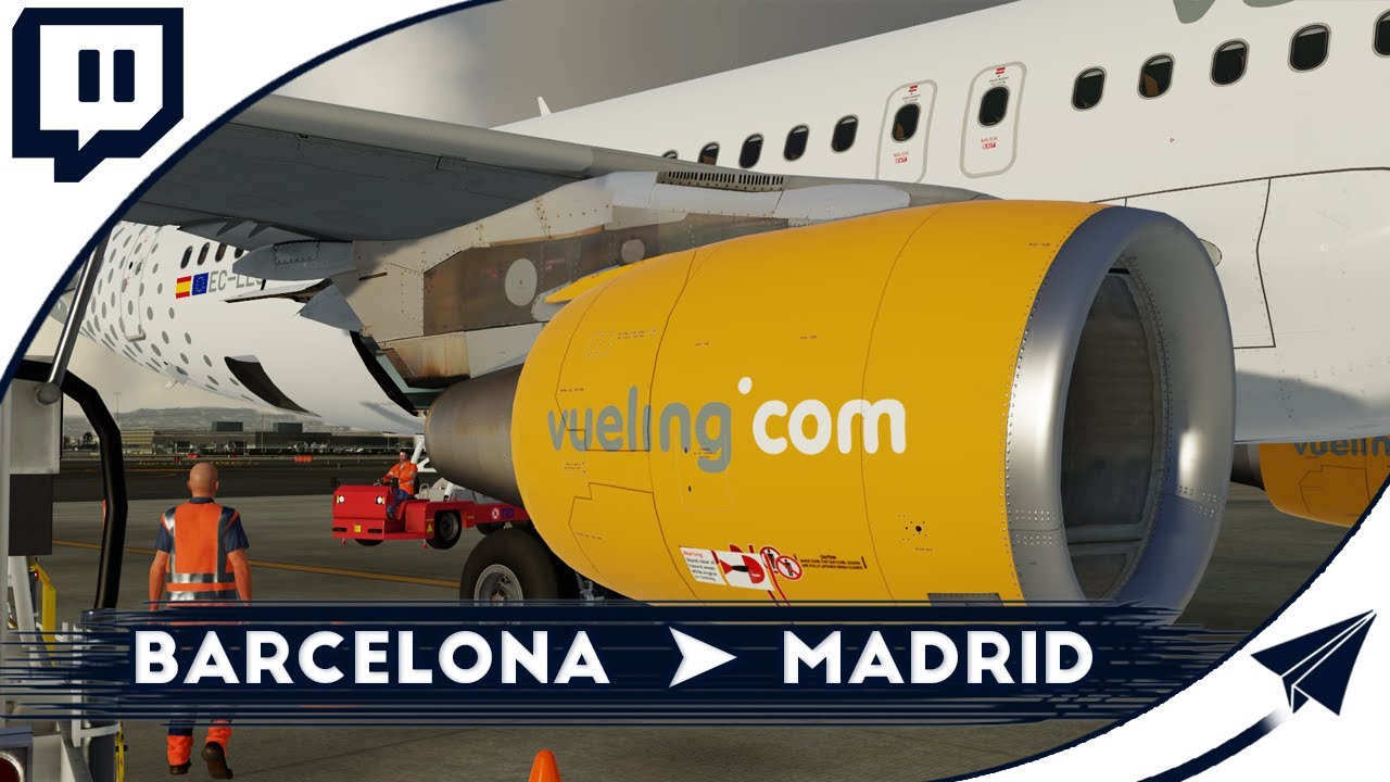 Ida y... | BCN - MAD | Airbus A320 [FSL] | Prepar3D v5