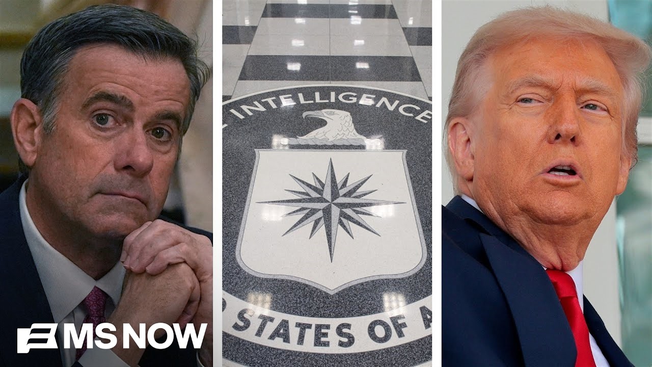Trump throws CIA chief Ratcliffe under the bus with deep state &lsquo;false claims&rsquo;
