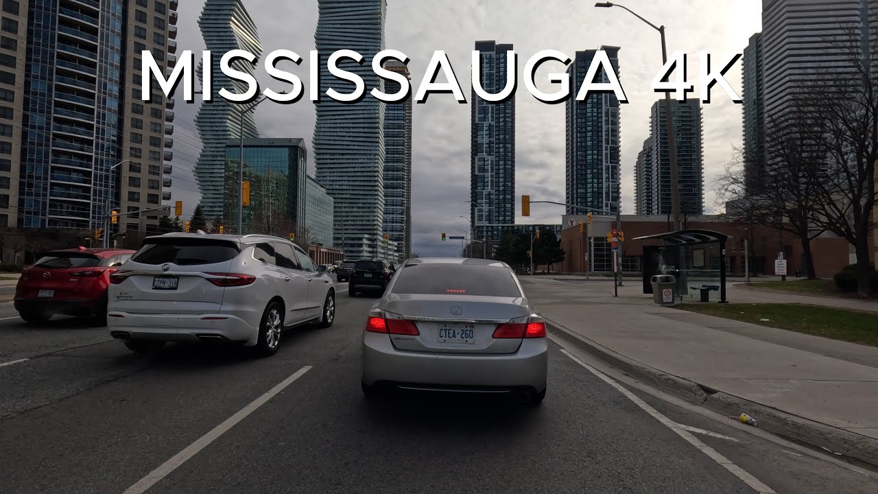 Driving Tour - City of Mississauga - Ontario - Canada 4K