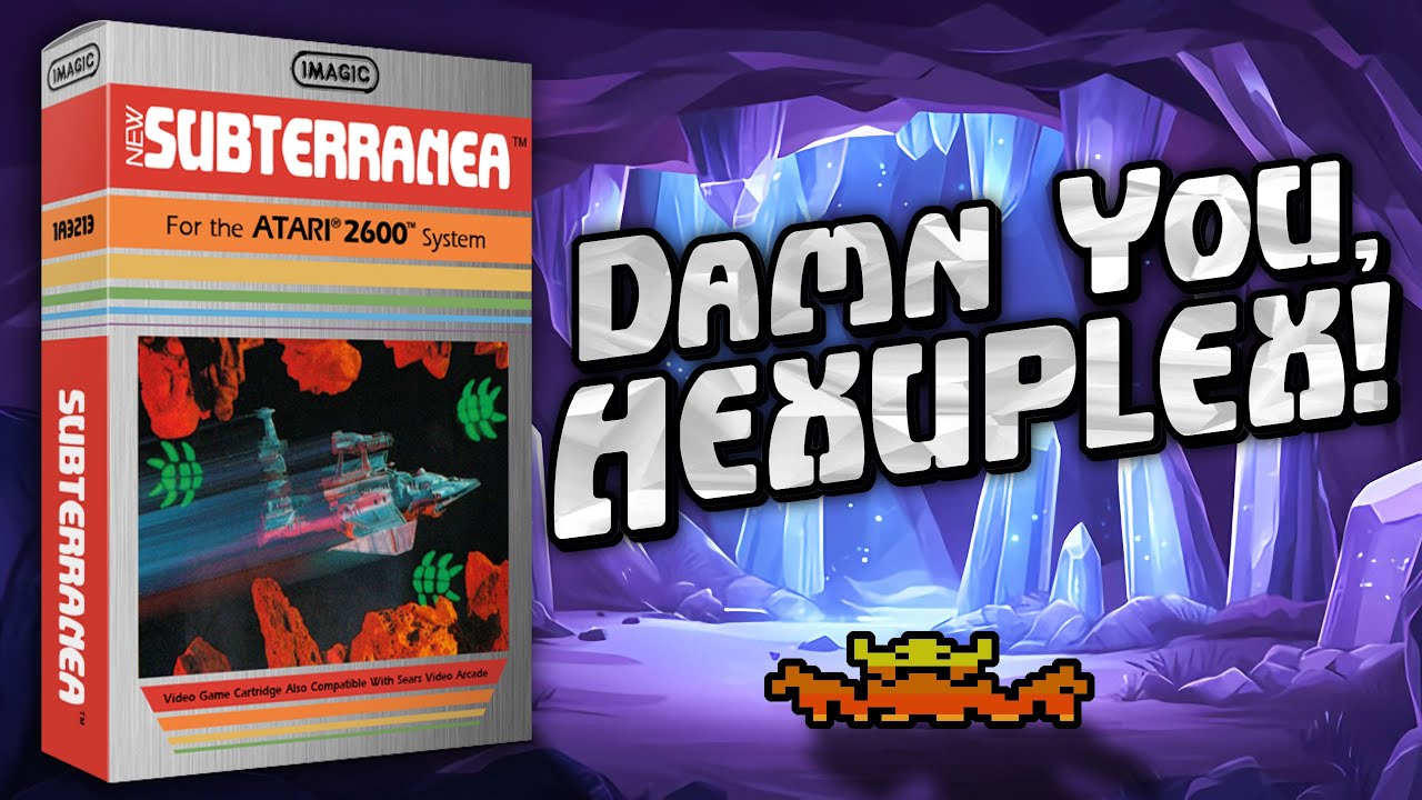 Atari 2600's SUBTERRANEA Pits You Against the Dreaded HEXUPLEX!