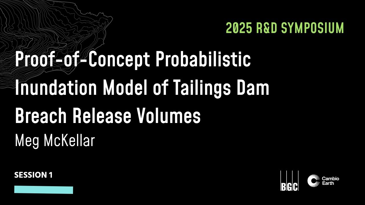 Proof-of-Concept Probabilistic Inundation Model of Tailings Dam Breach Release Volumes