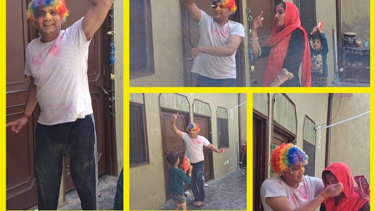 #Holi per Kari Humne Khoob Masti Aur Dance dekhiae part 2#