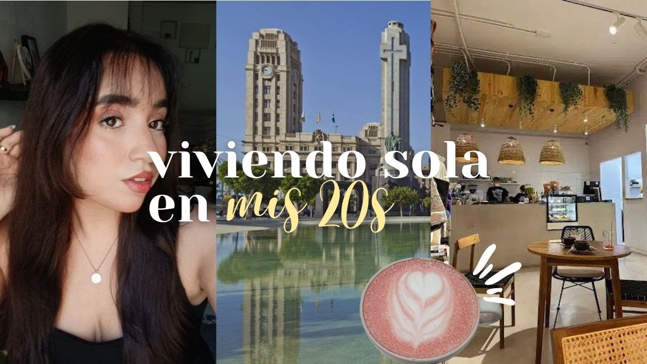 Un fin de semana viviendo sola sola en mis 20s | Cafeterías, compras, limpieza y autocuidado