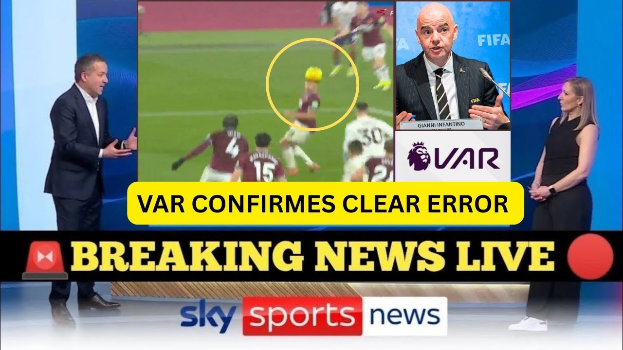 🚨 VAR ADMITS CLEAR ERROR IN MAN UNITED CLASH – PREMIER LEAGUE STORM ERUPTS 🚨