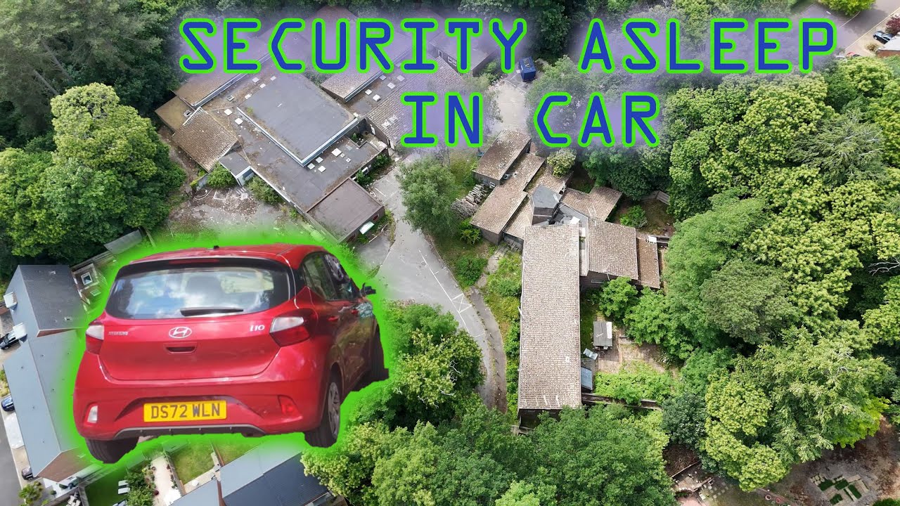 Special School Surrey SECURITY ASLEEP IN CAR