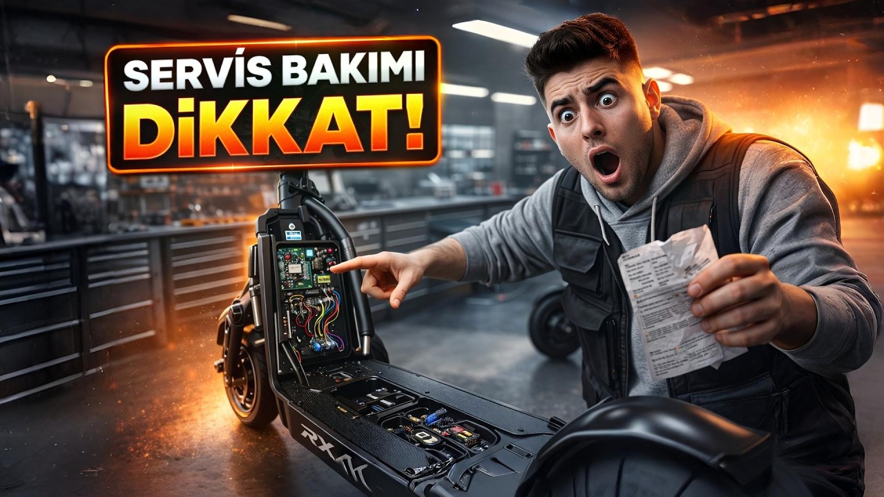 E SCOOTER SERVİS BAKIMI DİKKAT EDİLMESİ GEREKENLER @ScooTech_TR