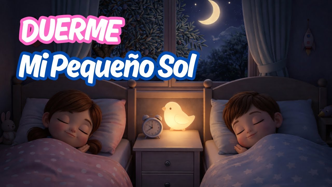 Canción de Cuna para Bebés 🌙Duerme Mi Pequeño Sol | Música para Dormir