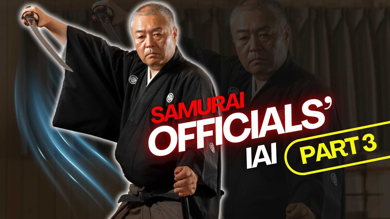 Part ⑶ Iai Kata Trained by Samurai Officials (3rd Dan Requirements)