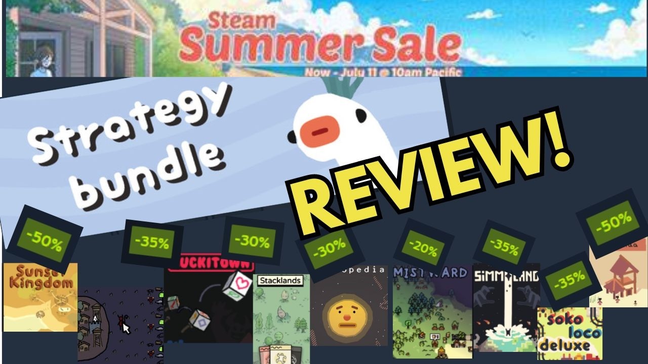 Strategy bundle Review from the Steam Summer Sale! #summersale #strategy #review #games #steam