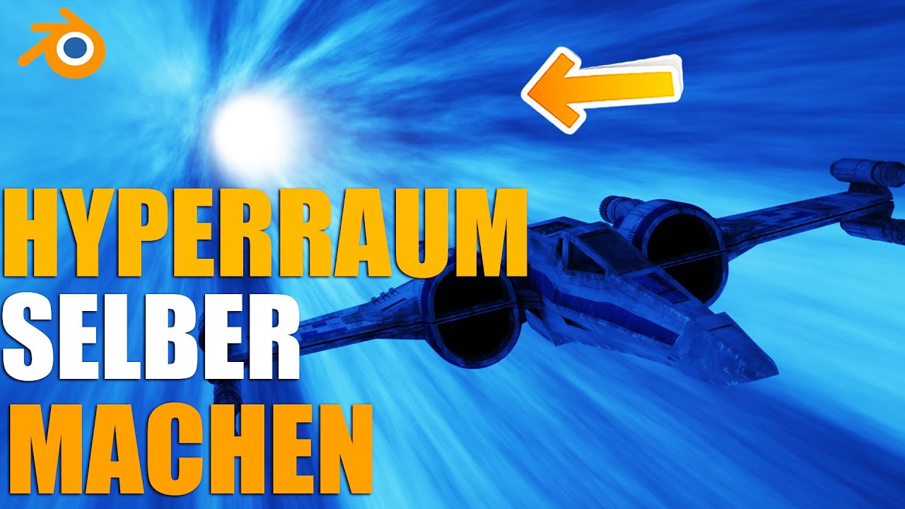Mandalorian Hyperraum ZUHAUSE machen  / Blender