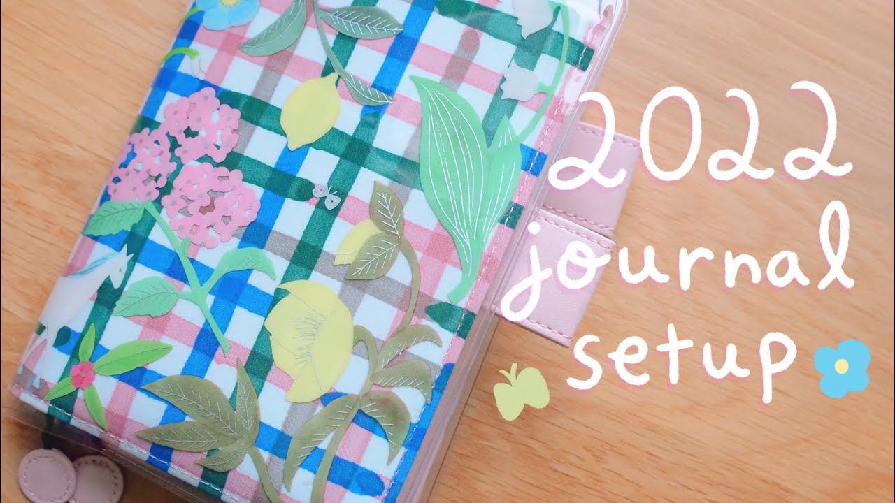 How I Setup My 2022 Journal (minä perhonen theme) | Hobonichi Techo | Rainbowholic