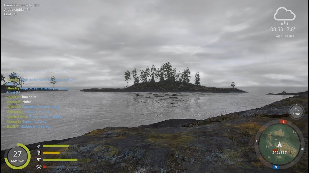russian fishing 4 ao vivo   farmando prata + chat   bem vindos
